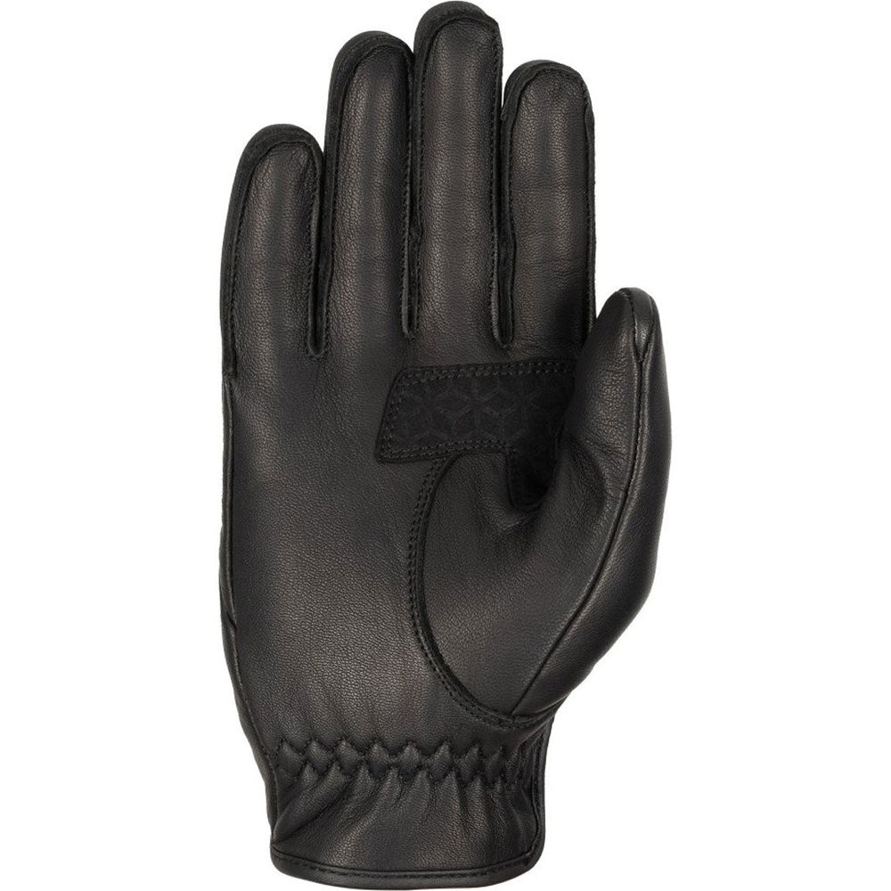 Oxford Henlow Leather Gloves Black FREE 1 YEAR Returns, FREE UK Delivery | ThrottleChimp
