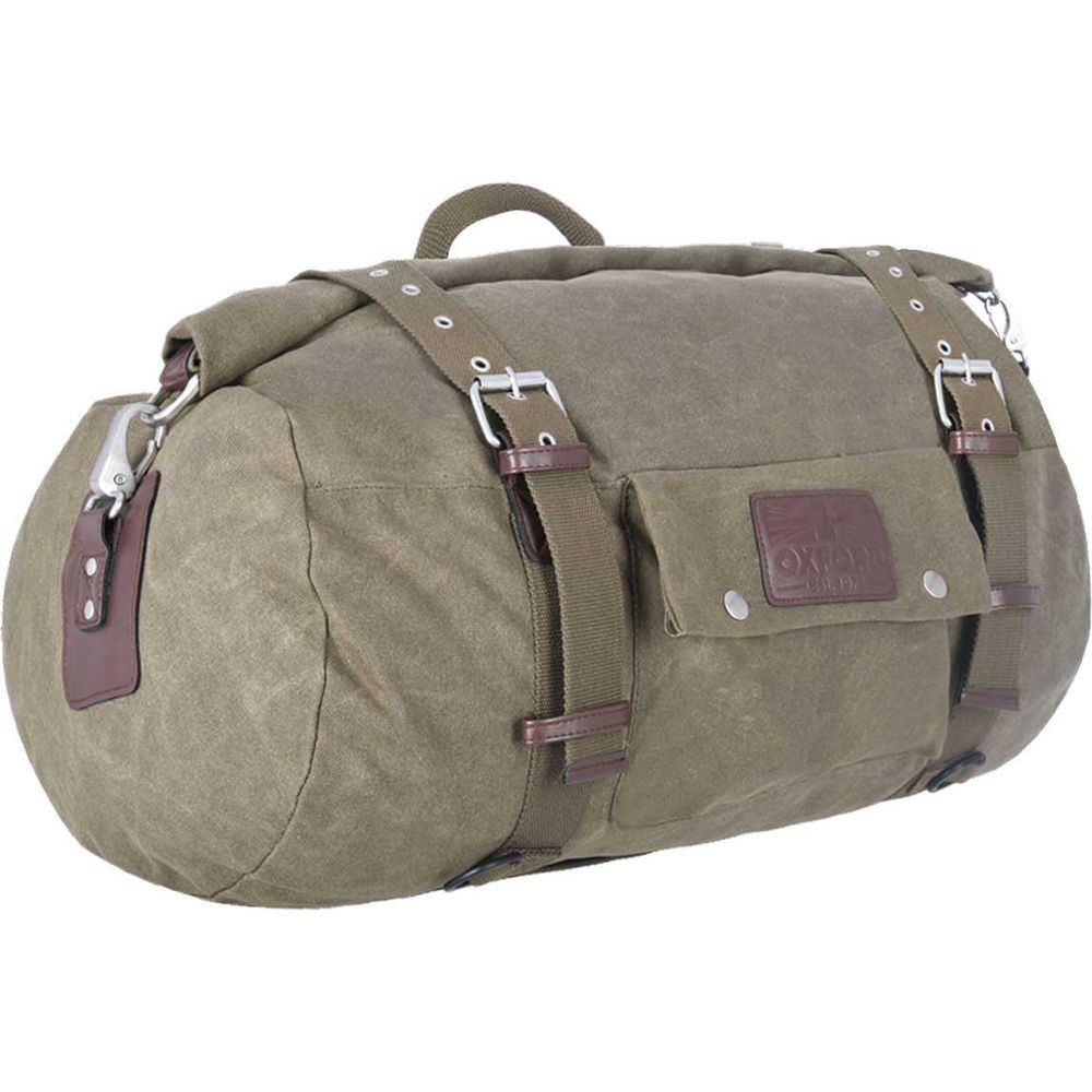 Oxford Heritage Roll Bag Khaki - 30 Litres FREE 1 YEAR Returns, FREE UK Delivery | ThrottleChimp