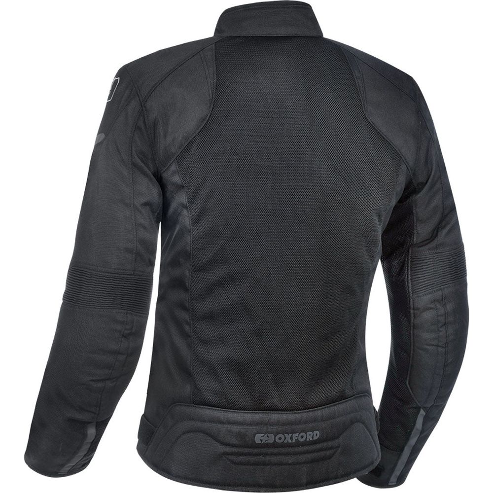 Oxford Iota 1.0 Air Ladies Textile Jacket Stealth Black FREE 1 YEAR Returns, FREE UK Delivery | ThrottleChimp