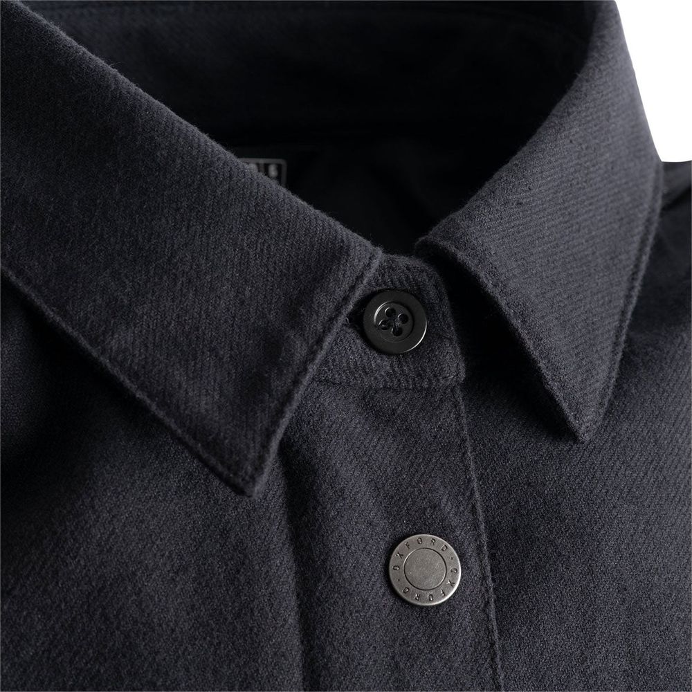 Oxford Kickback 2.0 Ladies Shirt Black FREE 1 YEAR Returns, FREE UK Delivery | ThrottleChimp