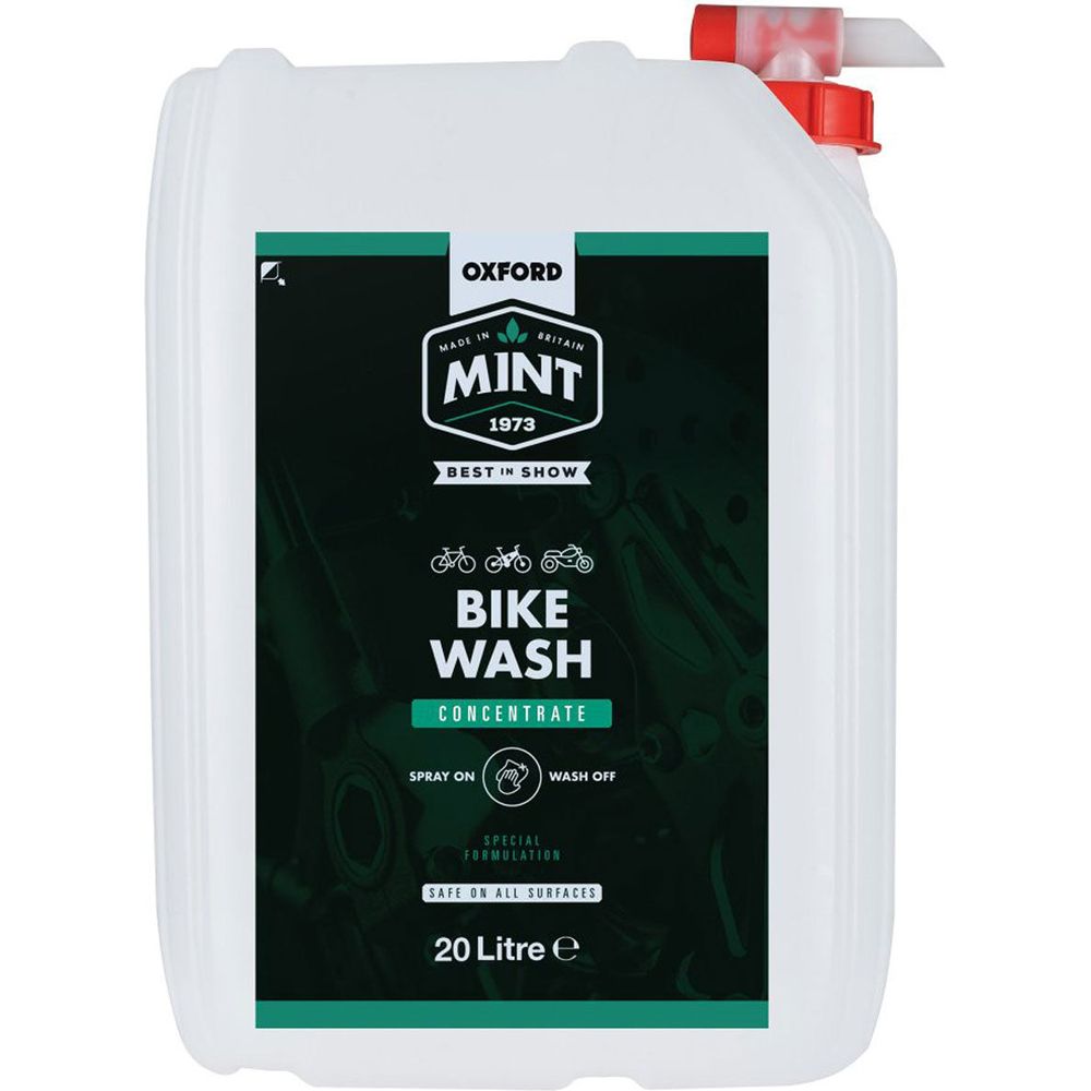 Oxford Mint Bike Wash Refill Station - 20 Litres FREE 1 YEAR Returns, FREE UK Delivery | ThrottleChimp