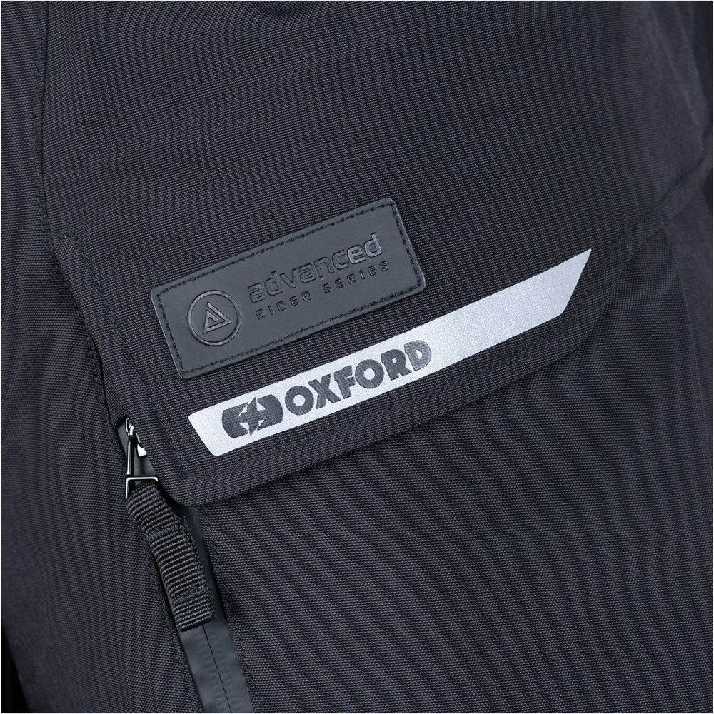 Oxford Mondial 2.0 Textile Trouser Tech Black FREE 1 YEAR Returns, FREE UK Delivery | ThrottleChimp