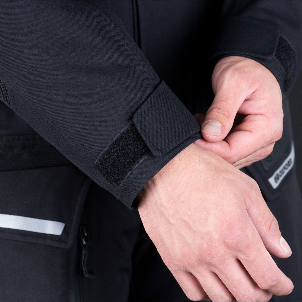 Oxford Mondial 2.0 Textile Jacket Tech Black FREE 1 YEAR Returns, FREE UK Delivery | ThrottleChimp