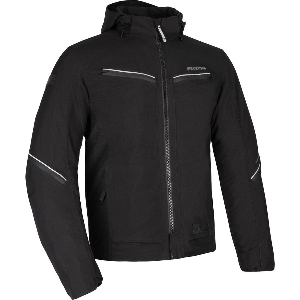 Oxford Mondial Street Dry2Dry Textile Jacket Black FREE 1 YEAR Returns, FREE UK Delivery | ThrottleChimp