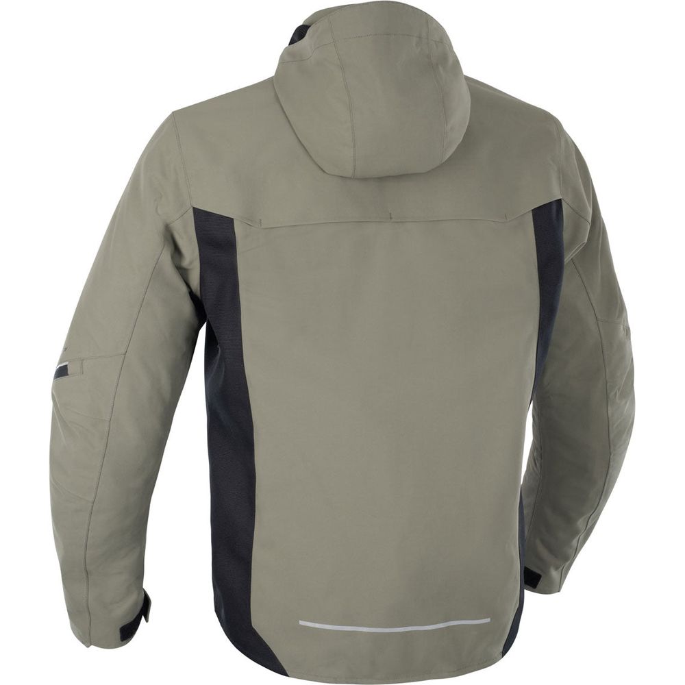 Oxford Mondial Street Dry2Dry Textile Jacket Khaki FREE 1 YEAR Returns, FREE UK Delivery | ThrottleChimp