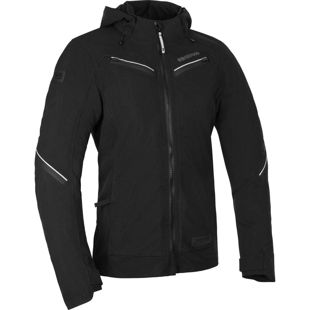 Oxford Mondial Street Dry2Dry Ladies Textile Jacket Black FREE 1 YEAR Returns, FREE UK Delivery | ThrottleChimp