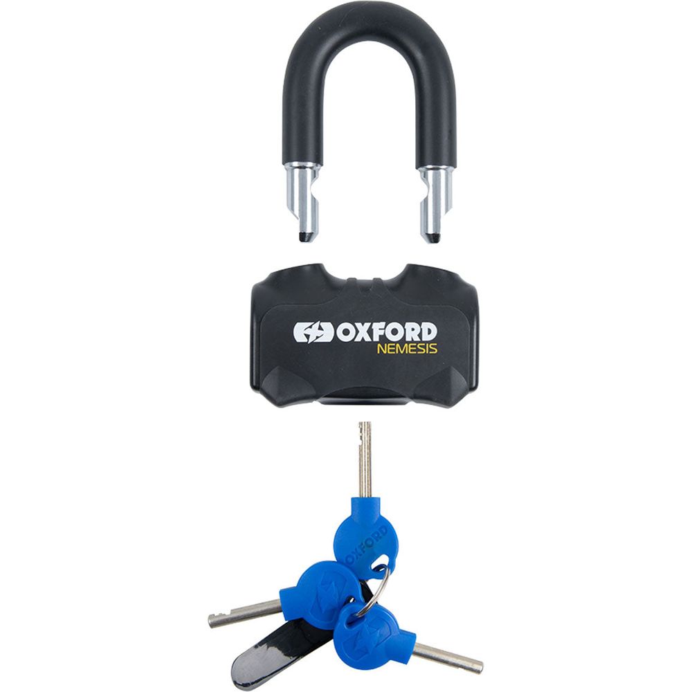 Oxford Nemesis Chain Lock Black FREE 1 YEAR Returns, FREE UK Delivery | ThrottleChimp