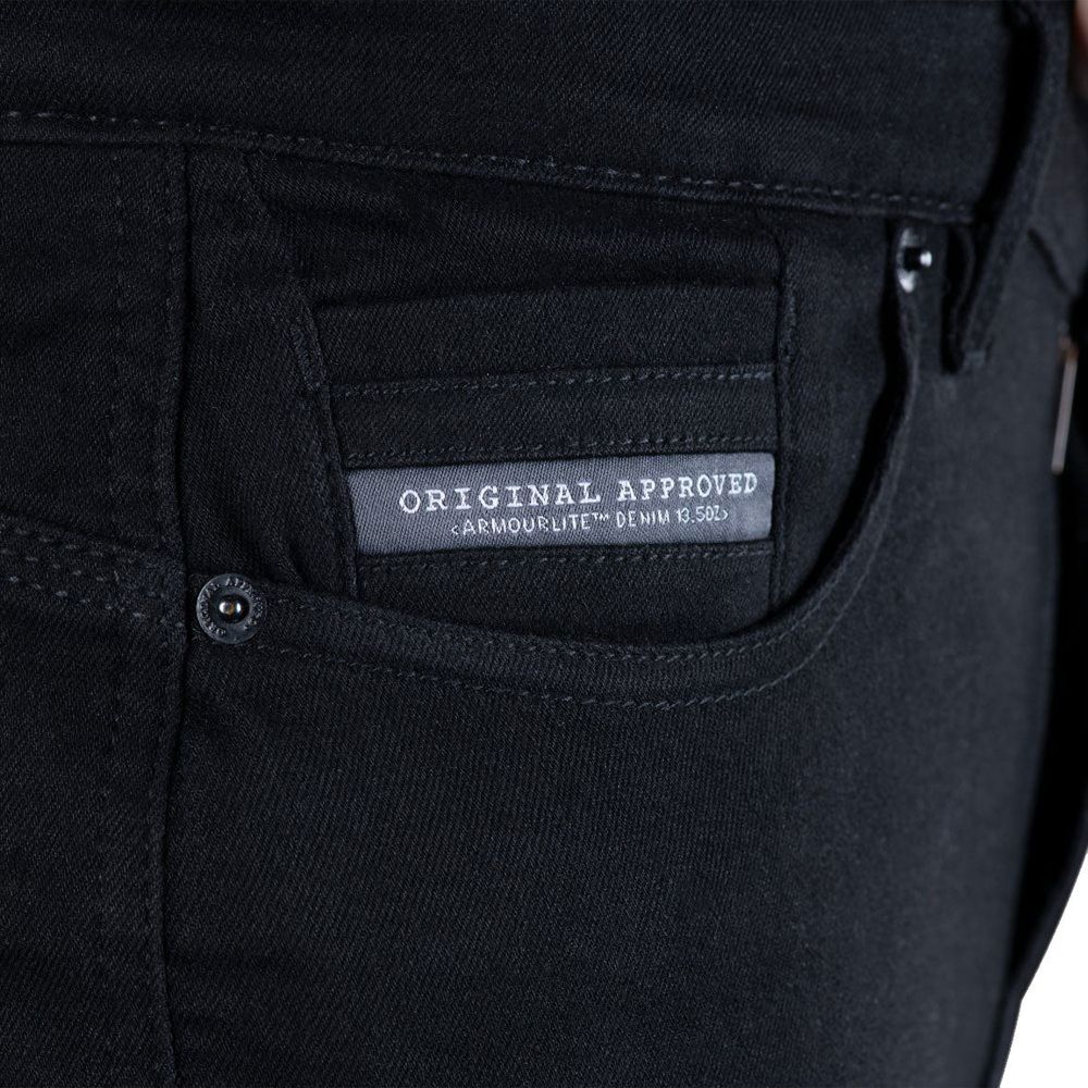 Oxford Original Approved AA Super Stretch Ladies Jeans Black FREE 1 YEAR Returns, FREE UK Delivery | ThrottleChimp