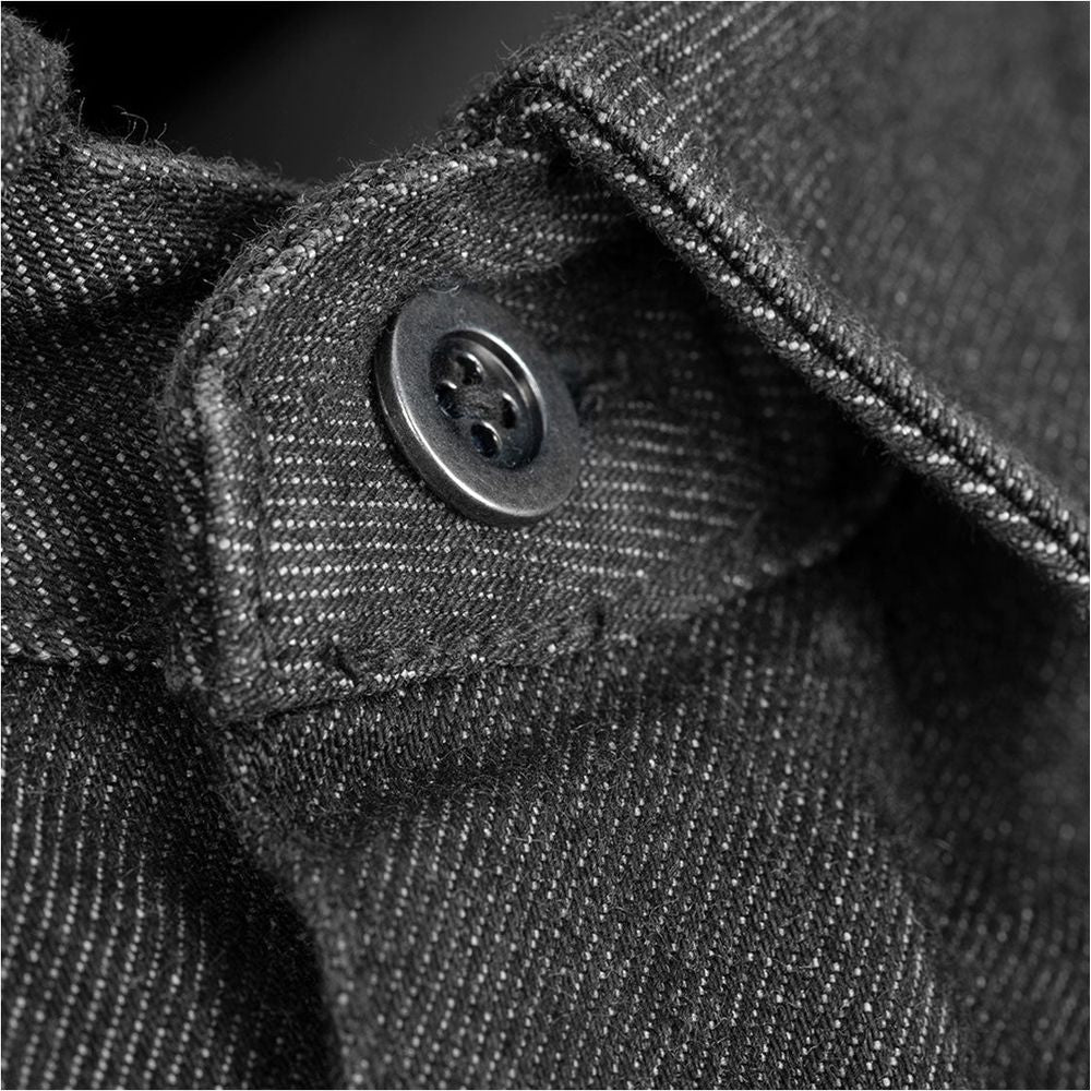 Oxford Original Approved AA Shirt Black FREE 1 YEAR Returns, FREE UK Delivery | ThrottleChimp
