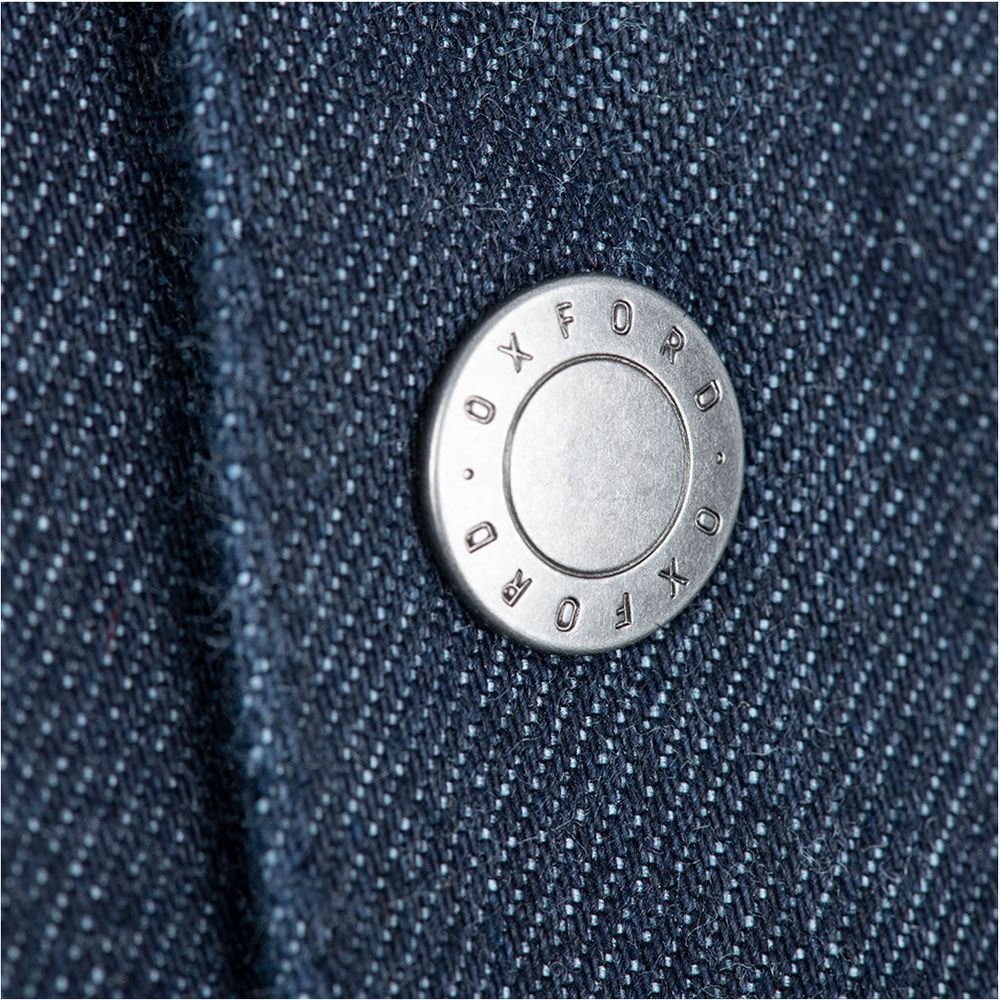 Oxford Original Approved AA Shirt Indigo FREE 1 YEAR Returns, FREE UK Delivery | ThrottleChimp