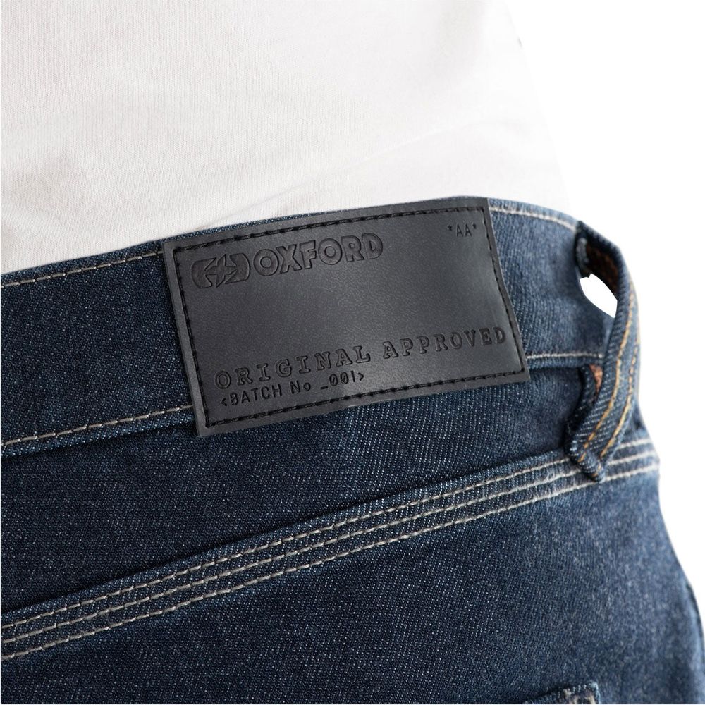 Oxford Original Approved AA Slim Fit Jeans Indigo FREE 1 YEAR Returns, FREE UK Delivery | ThrottleChimp