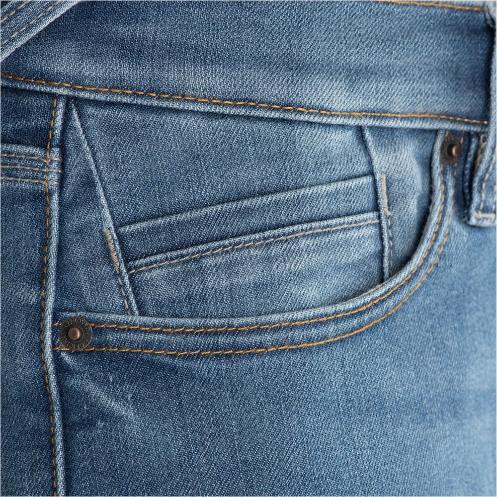 Oxford Original Approved AA Slim Fit Jeans Mid Blue FREE 1 YEAR Returns, FREE UK Delivery | ThrottleChimp