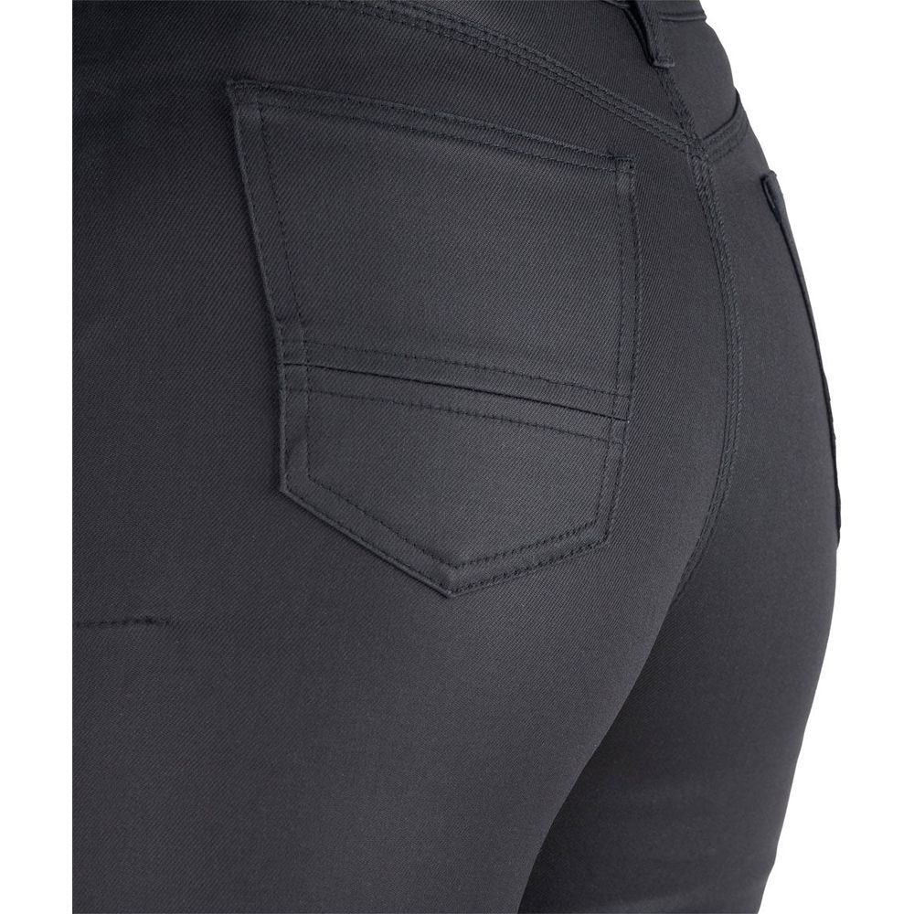 Oxford Original Approved AA Wax Ladies Jegging Black FREE 1 YEAR Returns, FREE UK Delivery | ThrottleChimp