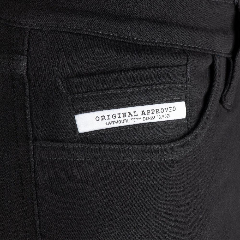 Oxford Original Approved Super Stretch Slim Fit Jeans Black FREE 1 YEAR Returns, FREE UK Delivery | ThrottleChimp