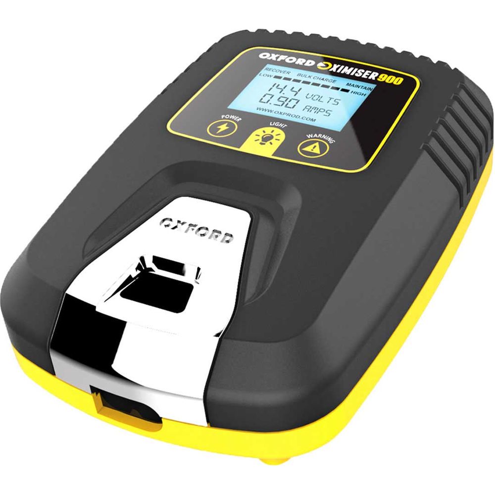 Oxford Oximiser 900 Essential Battery Management System Black / Yellow - UK Model FREE 1 YEAR Returns, FREE UK Delivery | ThrottleChimp