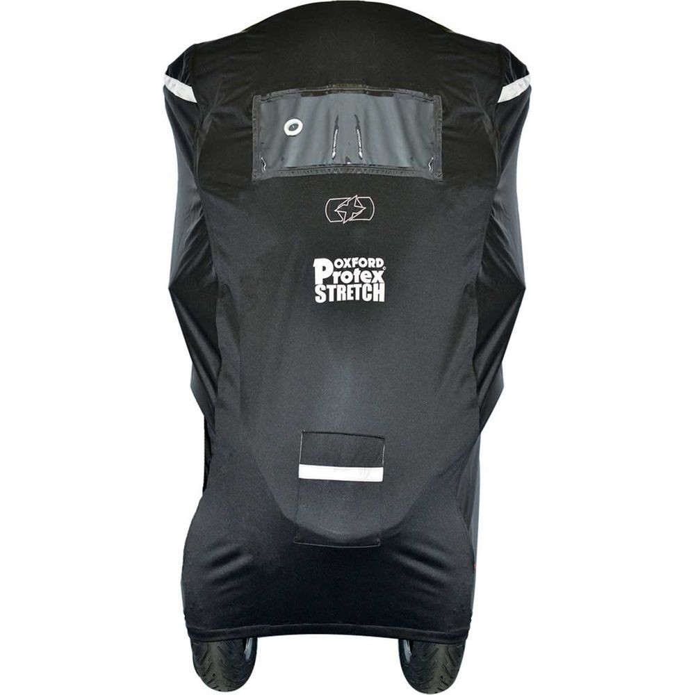 Oxford Protex Stretch Outdoor MP3 / 3 Wheeler Cover Black FREE 1 YEAR Returns, FREE UK Delivery | ThrottleChimp