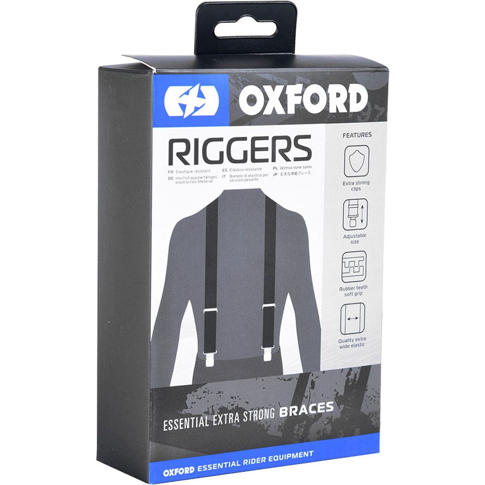 Oxford Riggers Black FREE 1 YEAR Returns, FREE UK Delivery | ThrottleChimp