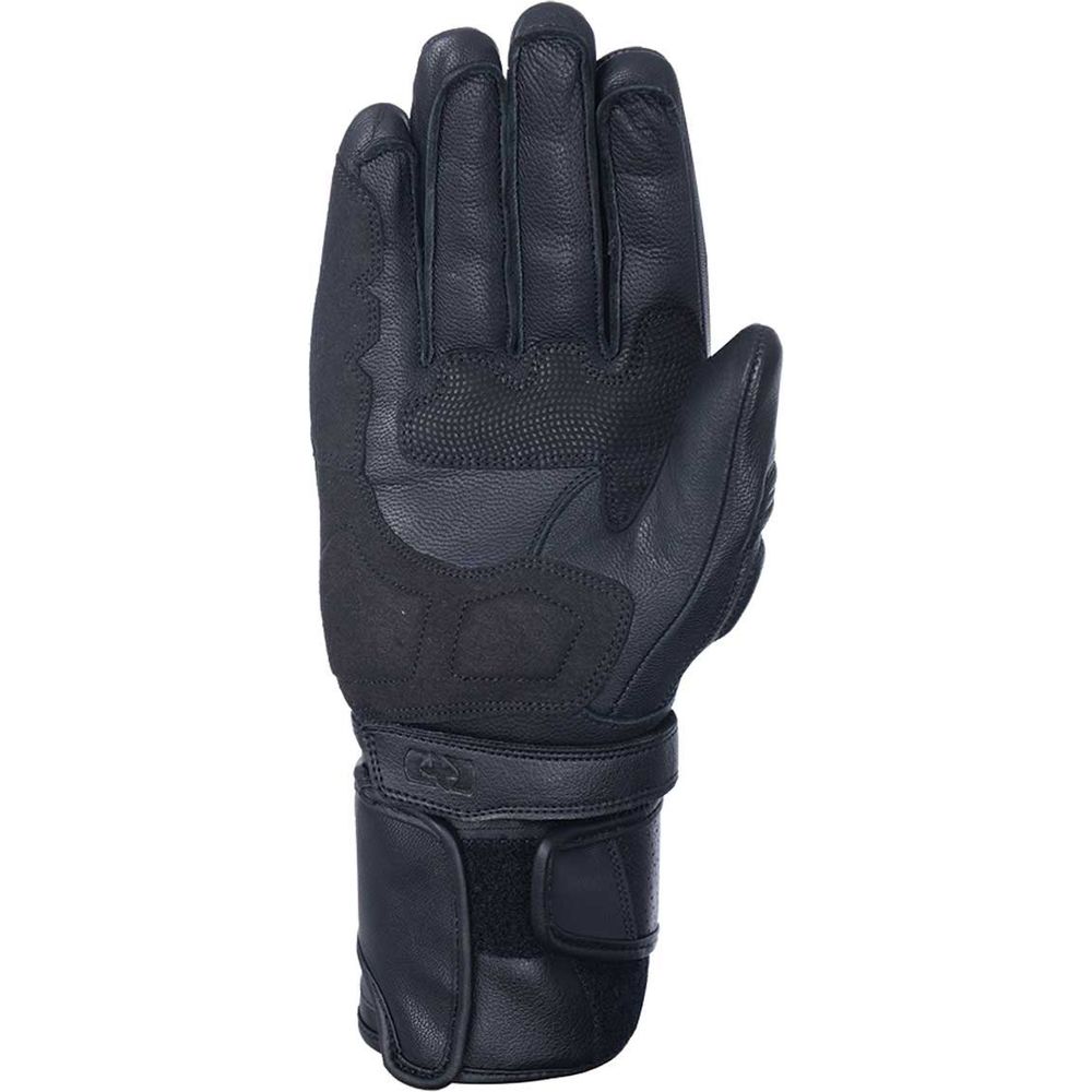 Oxford RP-2 2.0 Sports Long Leather Gloves Stealth Black FREE 1 YEAR Returns, FREE UK Delivery | ThrottleChimp