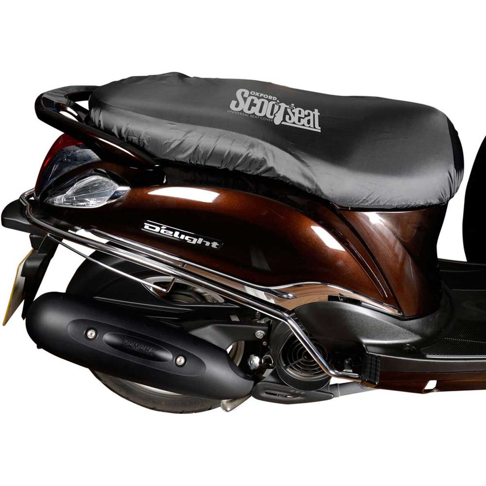 Oxford ScootSeat Cover Black FREE 1 YEAR Returns, FREE UK Delivery | ThrottleChimp