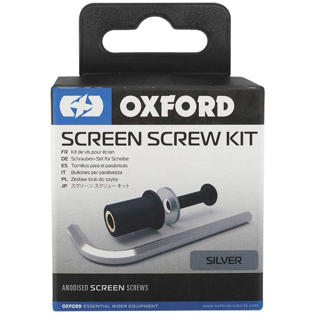 Oxford Screen Screw Silver FREE 1 YEAR Returns, FREE UK Delivery | ThrottleChimp