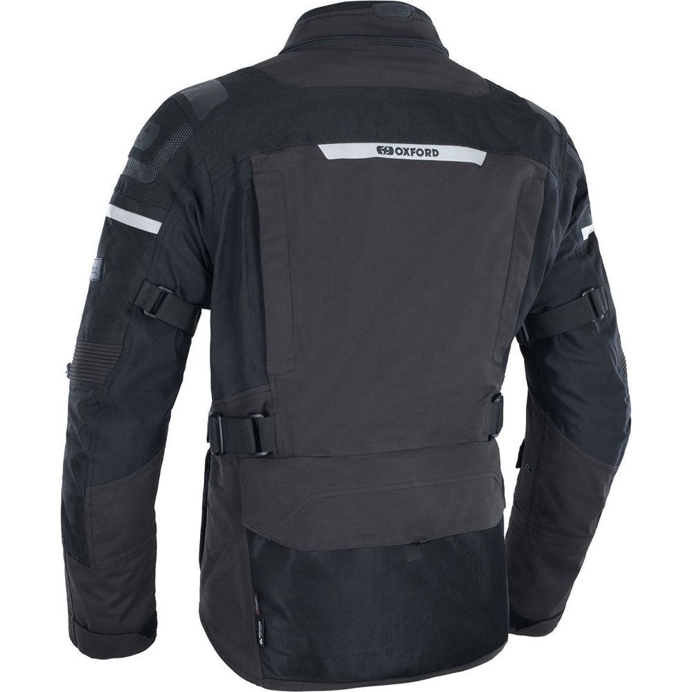 Oxford Stormland Dry2Dry Textile Jacket Tech Black FREE 1 YEAR Returns, FREE UK Delivery | ThrottleChimp
