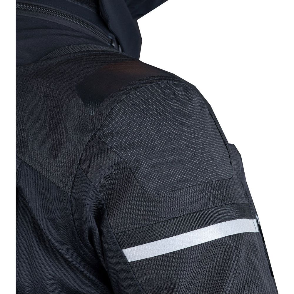 Oxford Stormland Dry2Dry Textile Jacket Tech Black FREE 1 YEAR Returns, FREE UK Delivery | ThrottleChimp