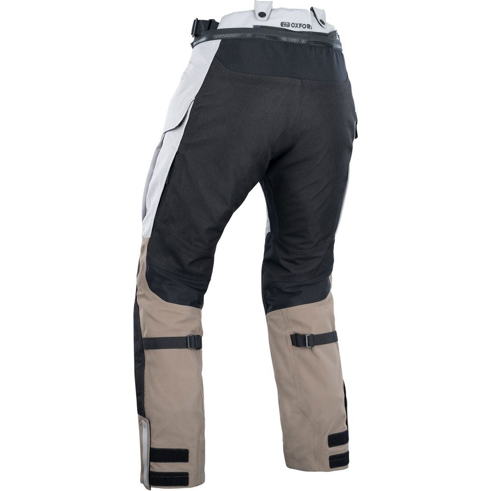 Oxford Stormland Dry2Dry Textile Trouser Desert / Black / Orange FREE 1 YEAR Returns, FREE UK Delivery | ThrottleChimp