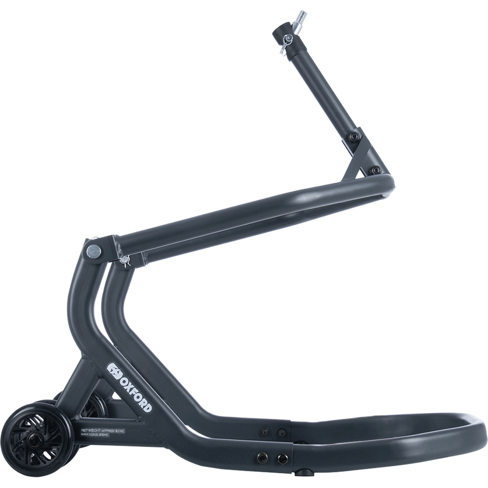 Oxford ZERO-G Headstock Paddock Stand Grey FREE 1 YEAR Returns, FREE UK Delivery | ThrottleChimp