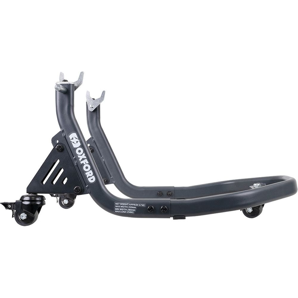 Oxford Zero-G Rear Dolly Paddock Stand Grey FREE 1 YEAR Returns, FREE UK Delivery | ThrottleChimp
