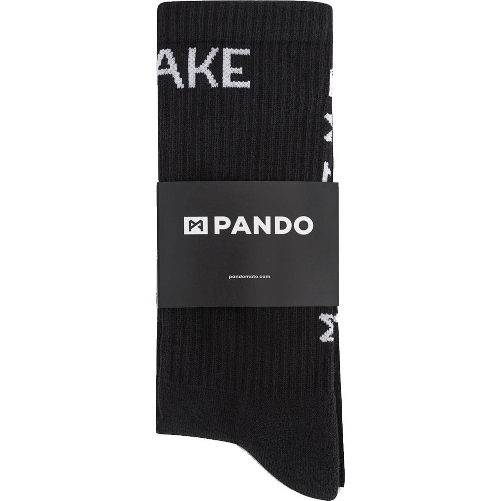 Pando Moto Gear / Brake Socks Black FREE 1 YEAR Returns, FREE UK Delivery | ThrottleChimp