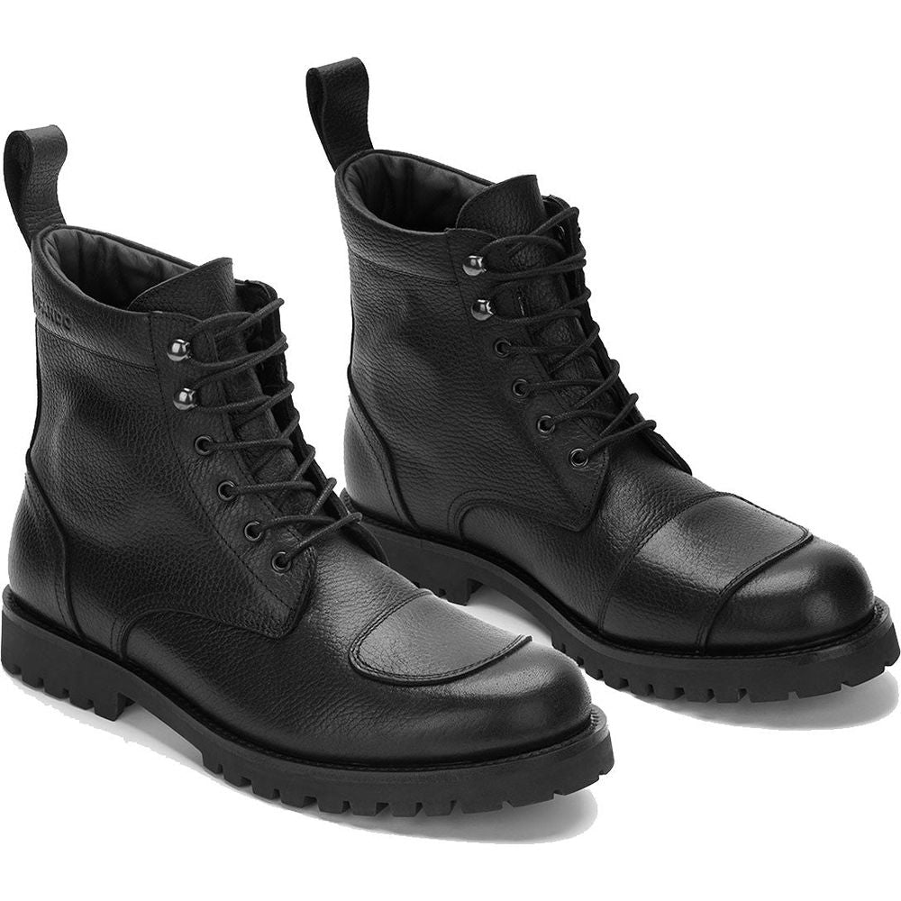 Pando Moto Tabi Short Boots Black FREE 1 YEAR Returns, FREE UK Delivery | ThrottleChimp