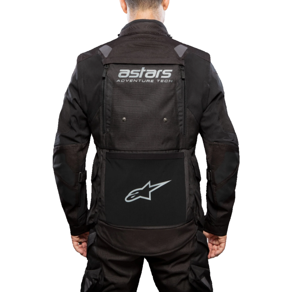Alpinestars Halo Drystar Jacket Black / Black FREE 1 YEAR Returns, FREE UK Delivery | ThrottleChimp