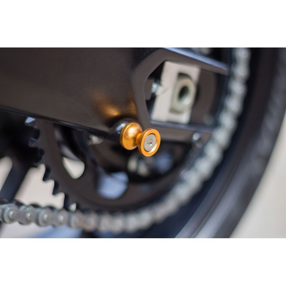 Bike It 1 Pitch Paddock Stand Bobbins Gold FREE 1 YEAR Returns, FREE UK Delivery | ThrottleChimp