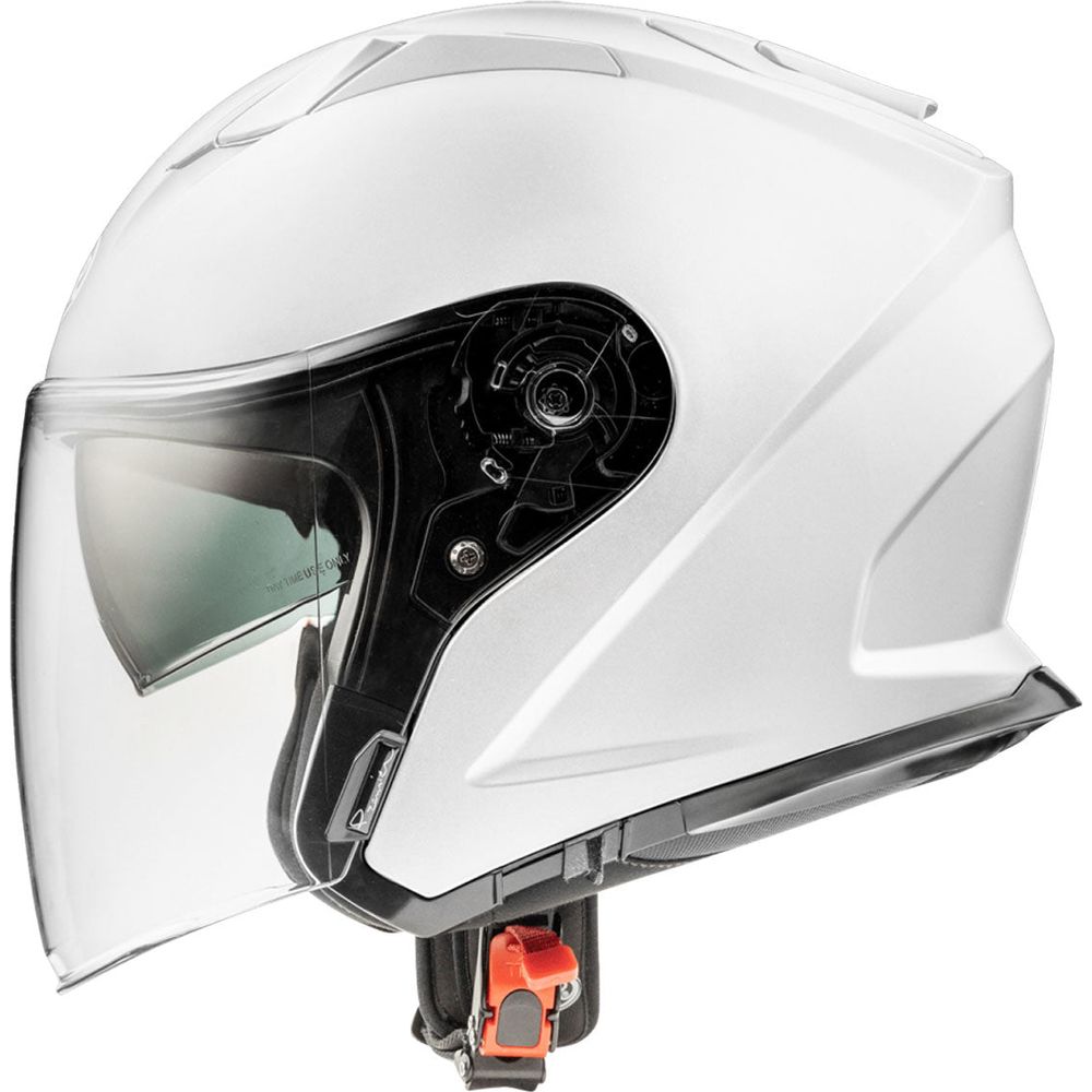 Premier Dokker U8 Open Face Helmet White FREE 1 YEAR Returns, FREE UK Delivery | ThrottleChimp
