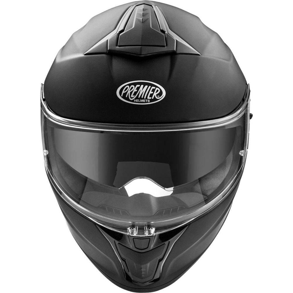 Premier Evoluzione U9 Full Face Helmet Matt Black FREE 1 YEAR Returns, FREE UK Delivery | ThrottleChimp