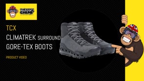 TCX Climatrek Surround Ladies Gore-Tex Boots Black / Gold FREE 1 YEAR Returns, FREE UK Delivery | ThrottleChimp