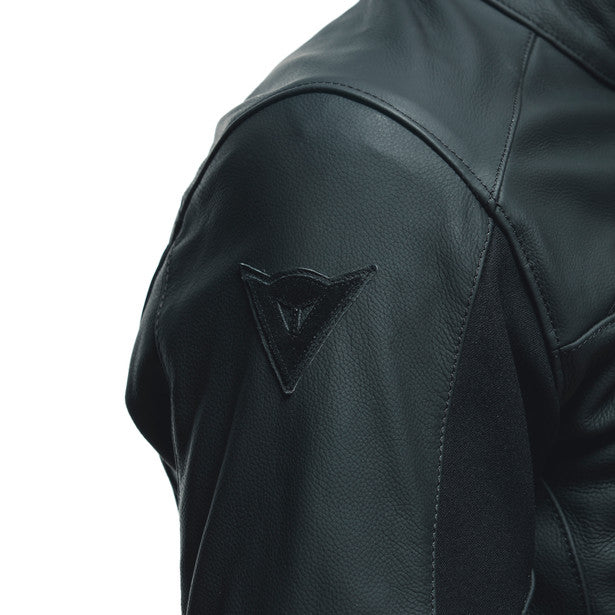 Dainese Razon 2 Leather Jacket Black FREE 1 YEAR Returns, FREE UK Delivery | ThrottleChimp