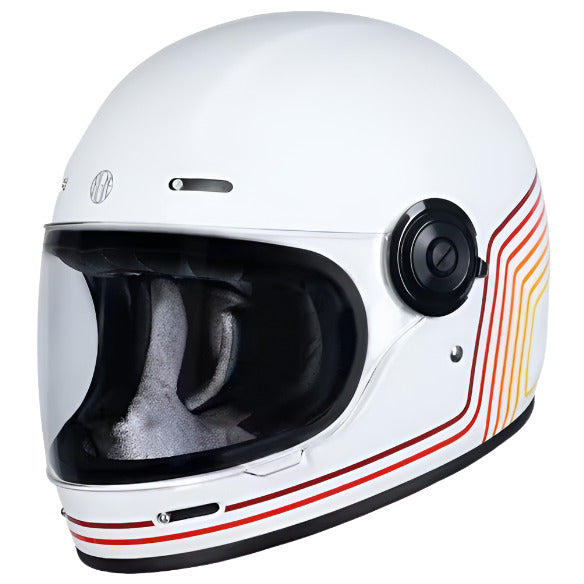 Origine Vega ECE 22.06 Full Face Helmet Sunrise Red / White FREE 1 YEAR Returns, FREE UK Delivery | ThrottleChimp