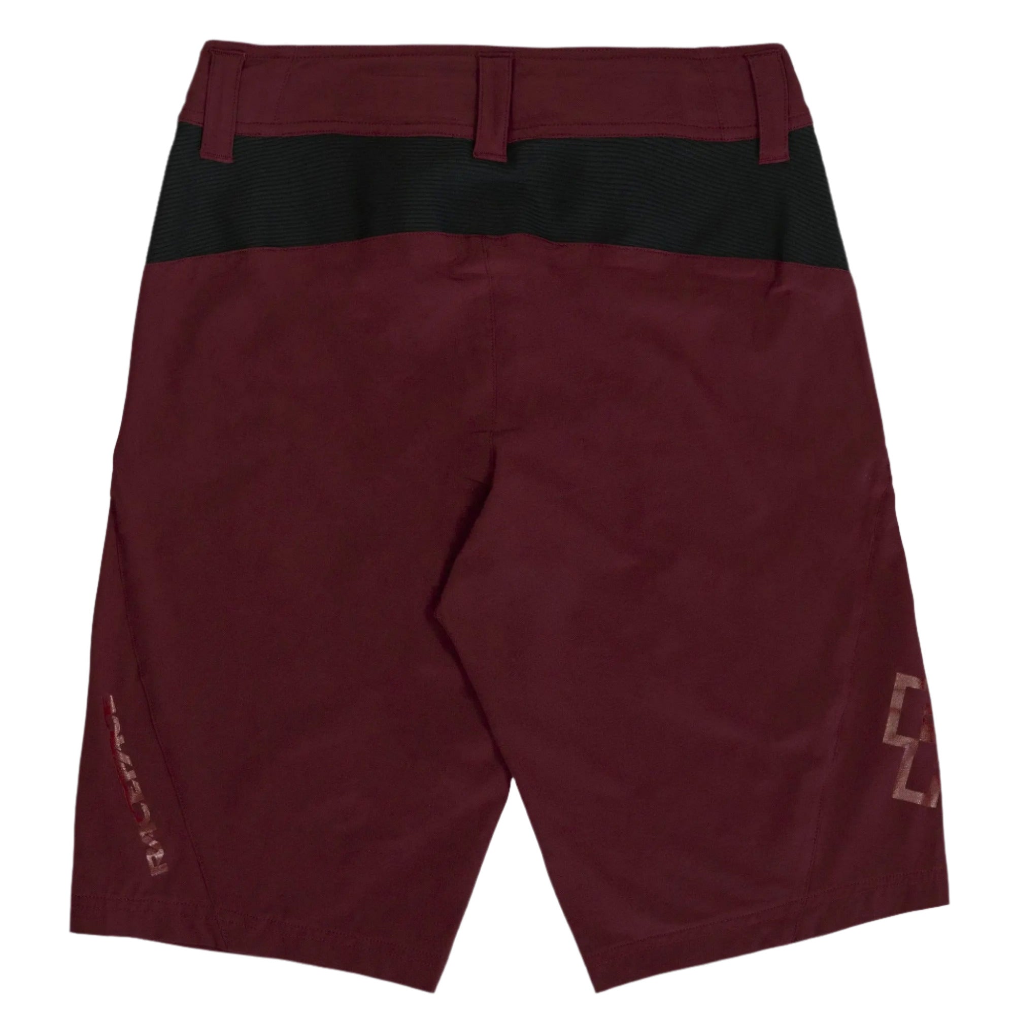 Race Face Nimby Ladies Cycle Shorts Deep Red - FREE 1 YEAR Returns, FREE UK Shipping | ThrottleChimp