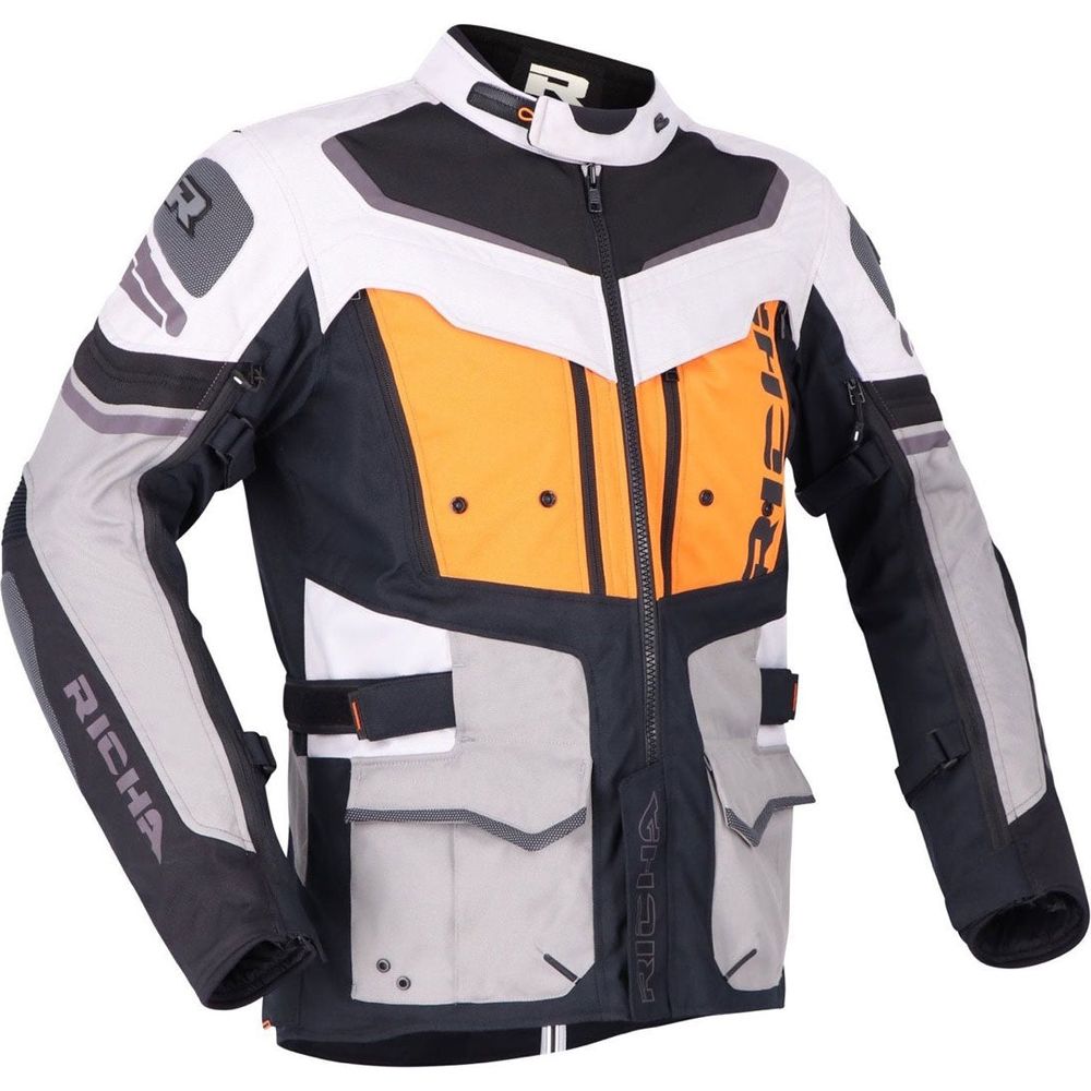 Richa Infinity 2 Adventure Textile Jacket Grey / Orange
