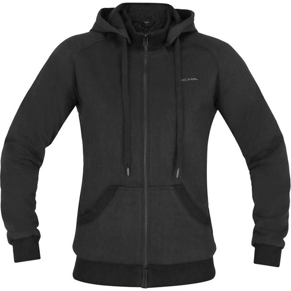 Richa Titan 2 Ladies Hoodie Black FREE 1 YEAR Returns, FREE UK Delivery | ThrottleChimp