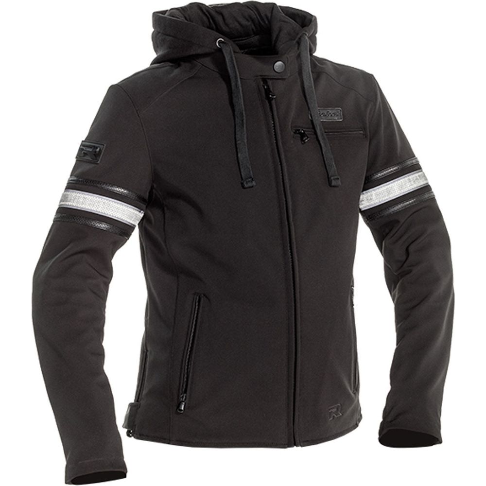 Richa Toulon 2 Softshell Textile Jacket Black FREE 1 YEAR Returns, FREE UK Delivery | ThrottleChimp