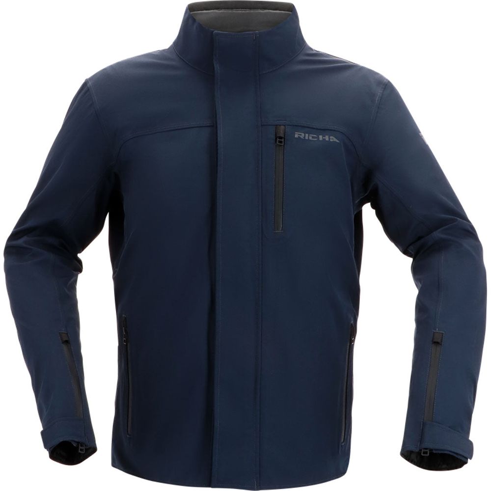 Richa Universal Textile Jacket Navy Blue FREE 1 YEAR Returns, FREE UK Delivery | ThrottleChimp