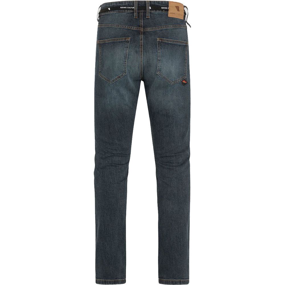 Riding Culture Straight Fit Denim Jeans Washed Blue FREE 1 YEAR Returns, FREE UK Delivery | ThrottleChimp