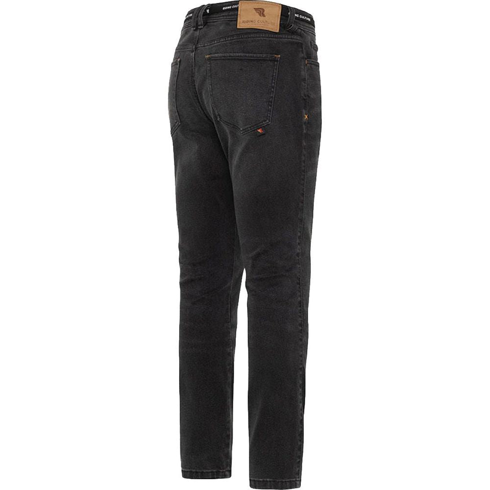 Riding Culture Tapered Slim Fit Denim Jeans Black FREE 1 YEAR Returns, FREE UK Delivery | ThrottleChimp