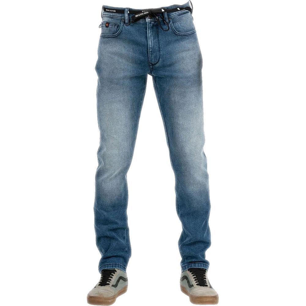 Riding Culture Tapered Slim Fit Denim Jeans Light Blue FREE 1 YEAR Returns, FREE UK Delivery | ThrottleChimp