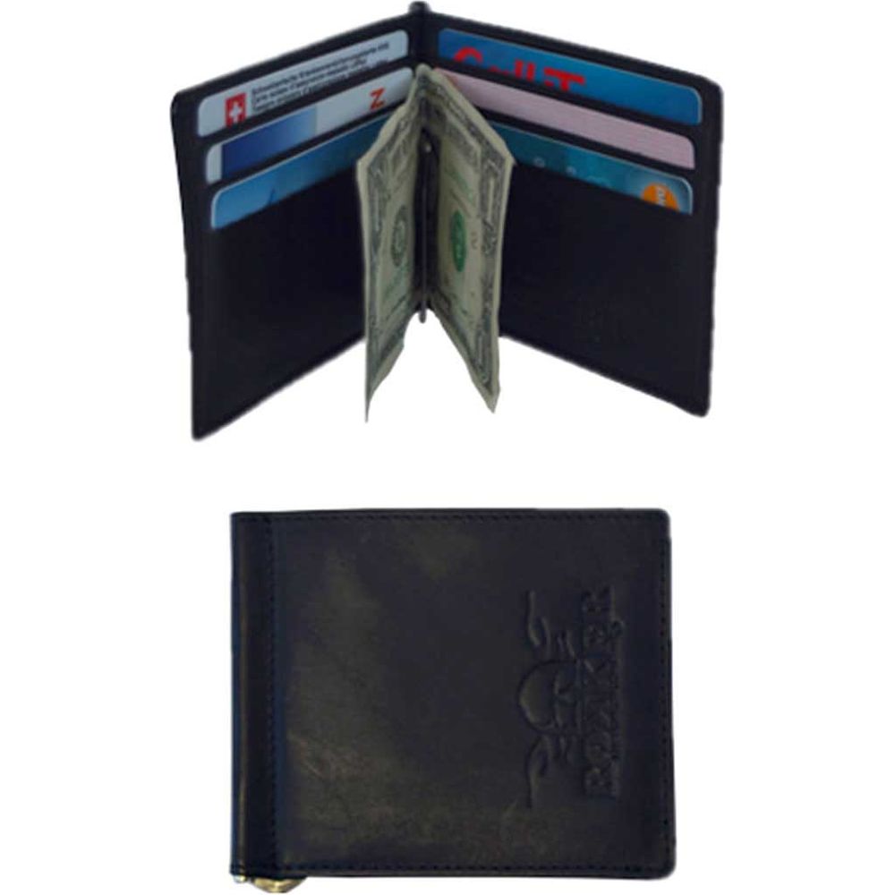 Rokker American Wallet Black FREE 1 YEAR Returns, FREE UK Delivery | ThrottleChimp