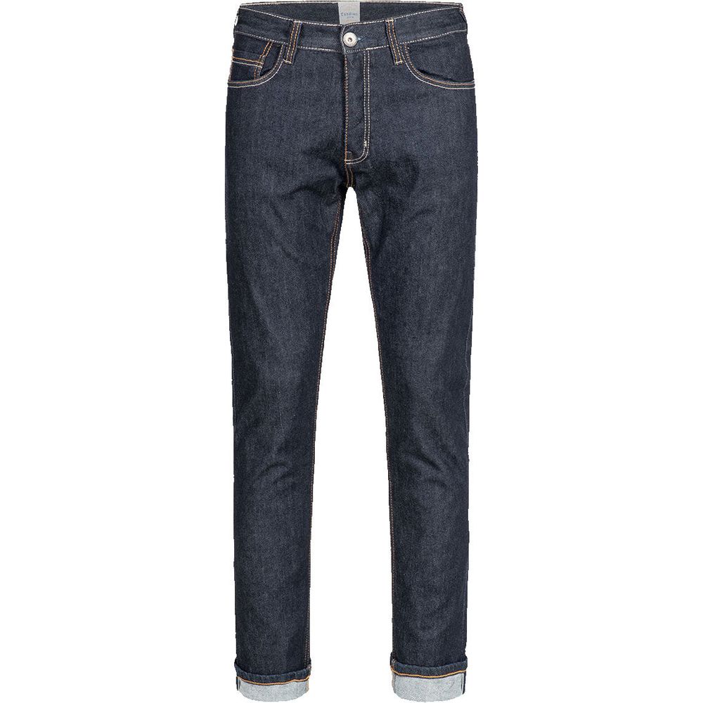Rokker Iron Selvedge Raw Denim Jeans Blue FREE 1 YEAR Returns, FREE UK Delivery | ThrottleChimp