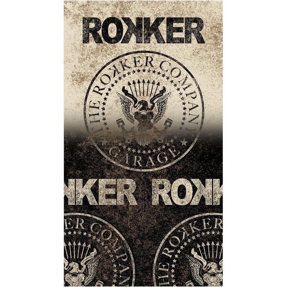 Rokker Johnny Neck Warmer White / Black FREE 1 YEAR Returns, FREE UK Delivery | ThrottleChimp