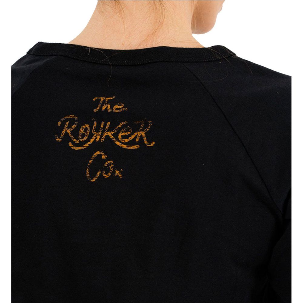 Rokker LA Catrina Long Sleeves Shirt Black FREE 1 YEAR Returns, FREE UK Delivery | ThrottleChimp